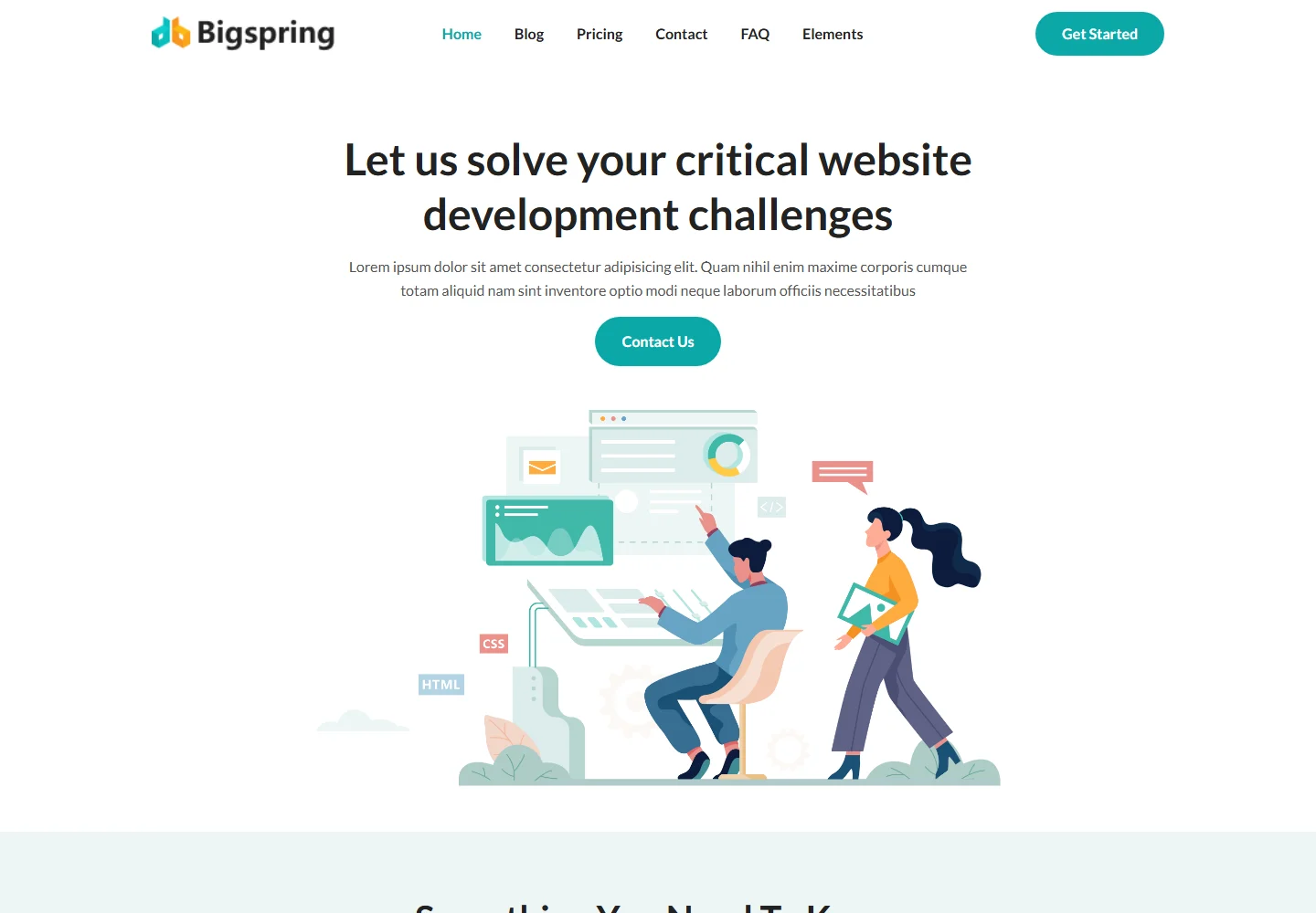 Bigspring · 软件与服务官网预览