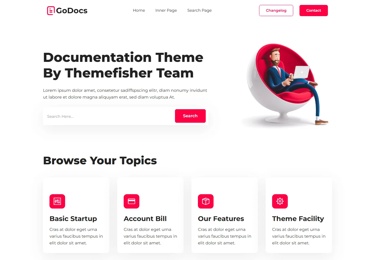 Godocs · 软件支持与知识文档预览