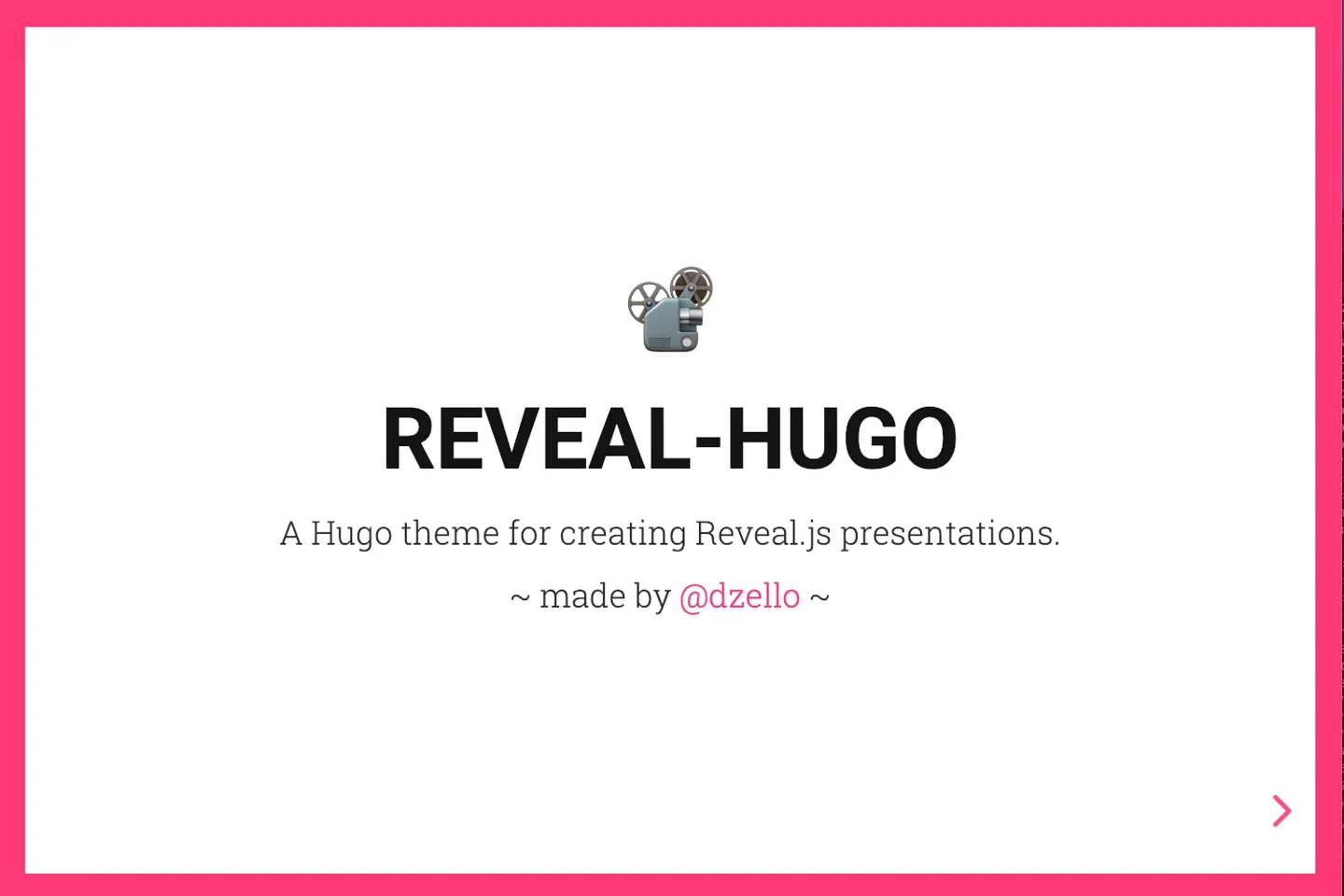 Reveal · 在线汇报与演示网站预览